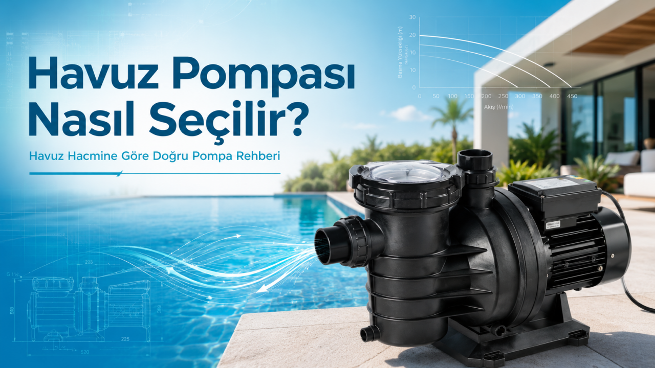 Havuz Pompası Nasıl Seçilir? Havuz Hacmine Göre Doğru Pompa Rehberi