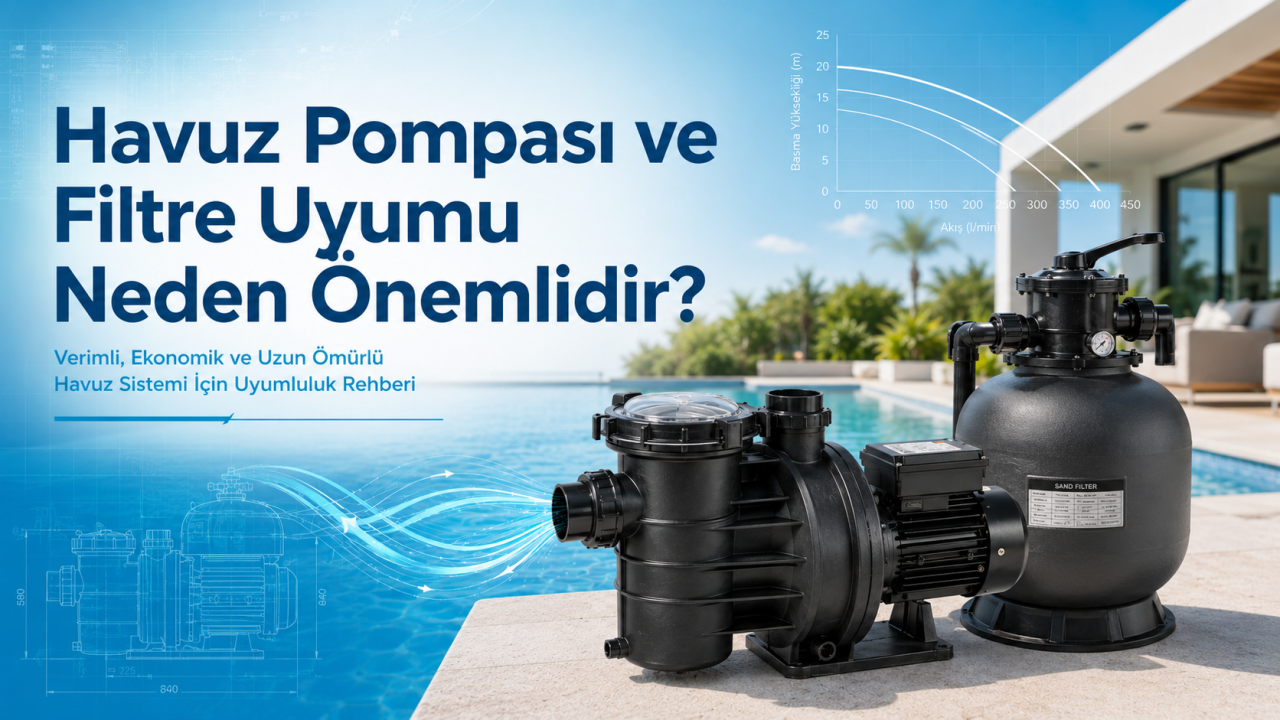 Havuz Pompası ve Filtre Uyumu