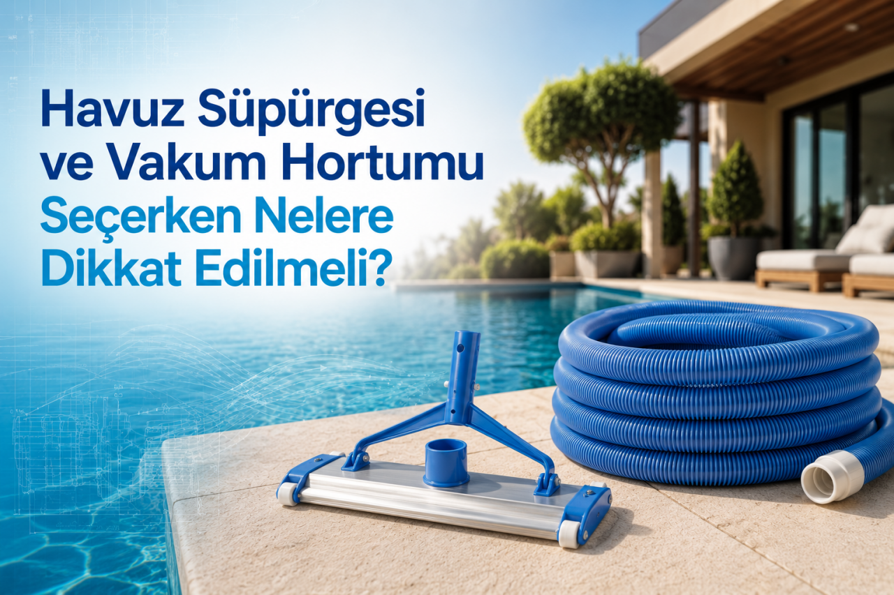 Havuz Süpürgesi ve Vakum Hortumu