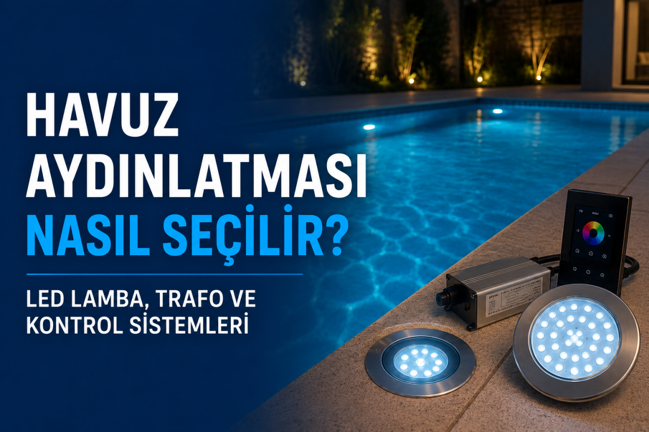 Havuz Aydınlatması Nasıl Seçilir?