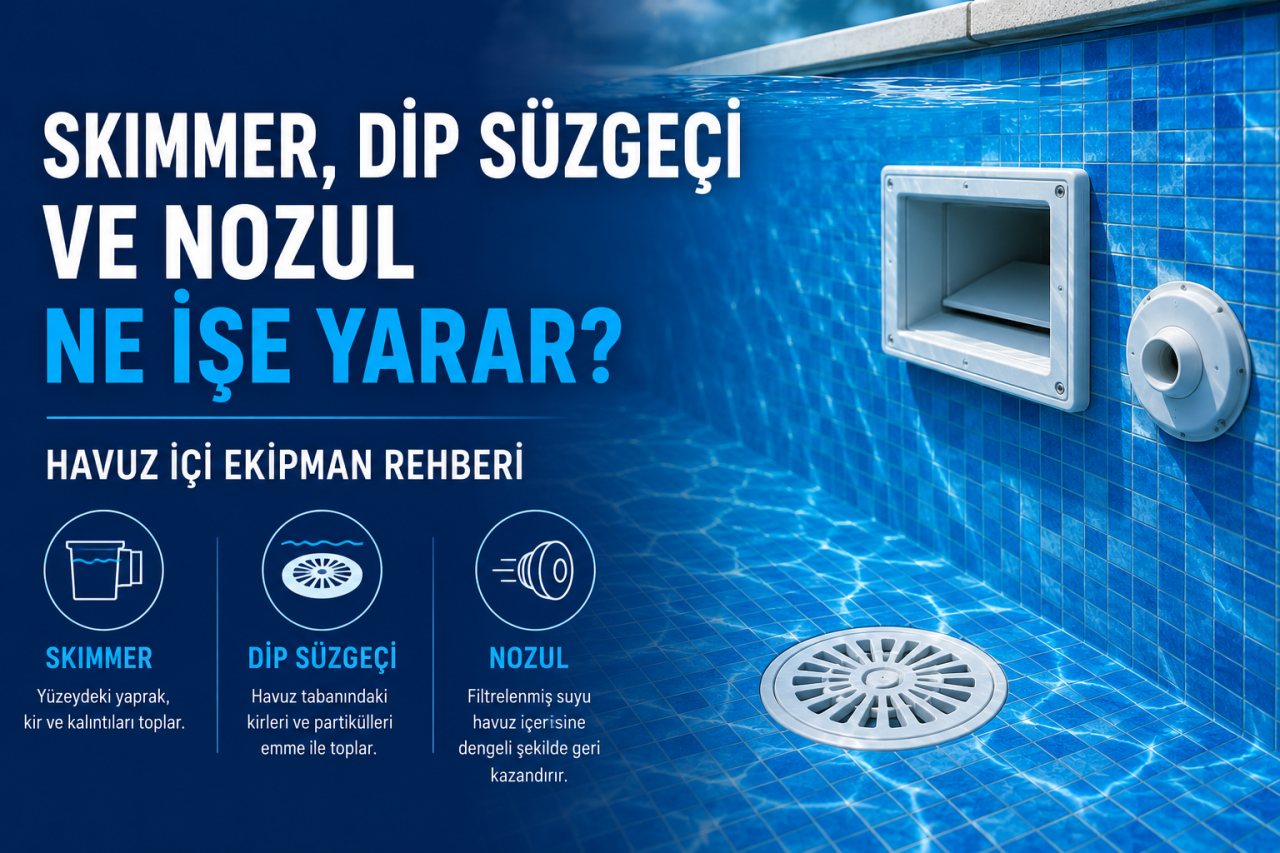 Skimmer, Dip Süzgeci ve Nozul Rehberi