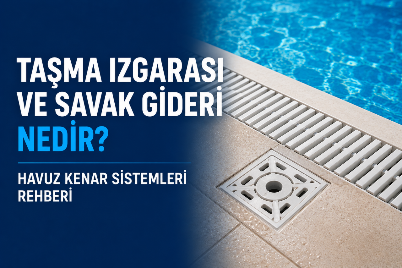 Taşma Izgarası ve Savak Gideri
