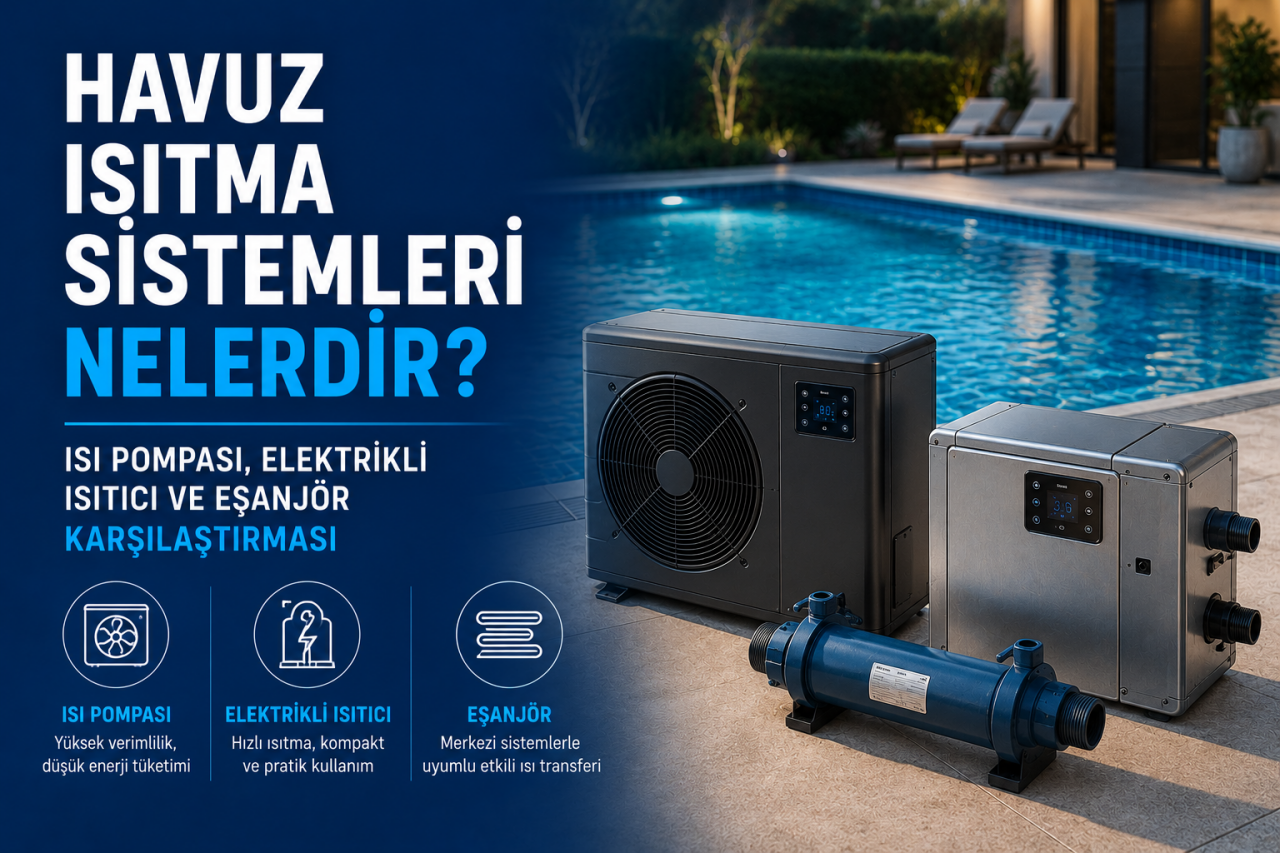 Havuz Isıtma Sistemleri Nelerdir?