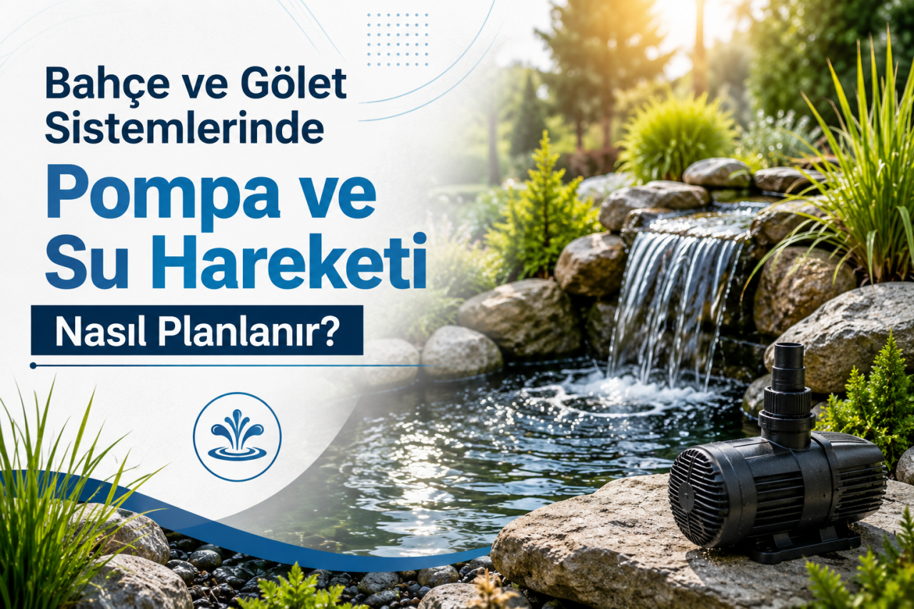 Bahçe ve Gölet Sistemlerinde Pompa Seçimi