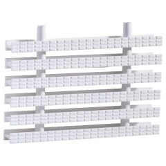 TAŞMA IZGARASI 20 cm çift geçme-tek desen lux seri