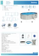 Bestway Hydrium 5,00 x 3,60 x 1,20 m