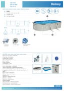 Bestway Hydrium 6,10 x 3,60 x 1,20 m