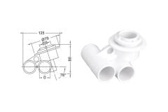 Ø32 mm HAVA VE Ø32 SU ÇIKIŞLI