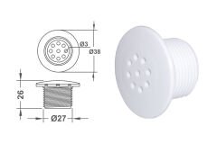 DOKUZ DELİKLİ BLOWER NOZULU