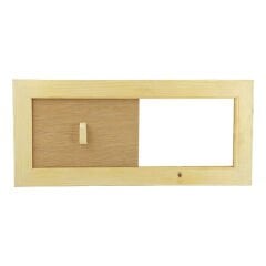 Sauna Havalandırma Klapesi Sürgülü